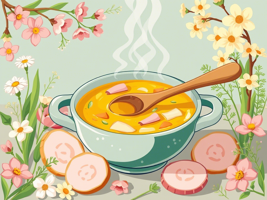 Ham and Fennel Soup That Tastes Like Spring in a Bowl