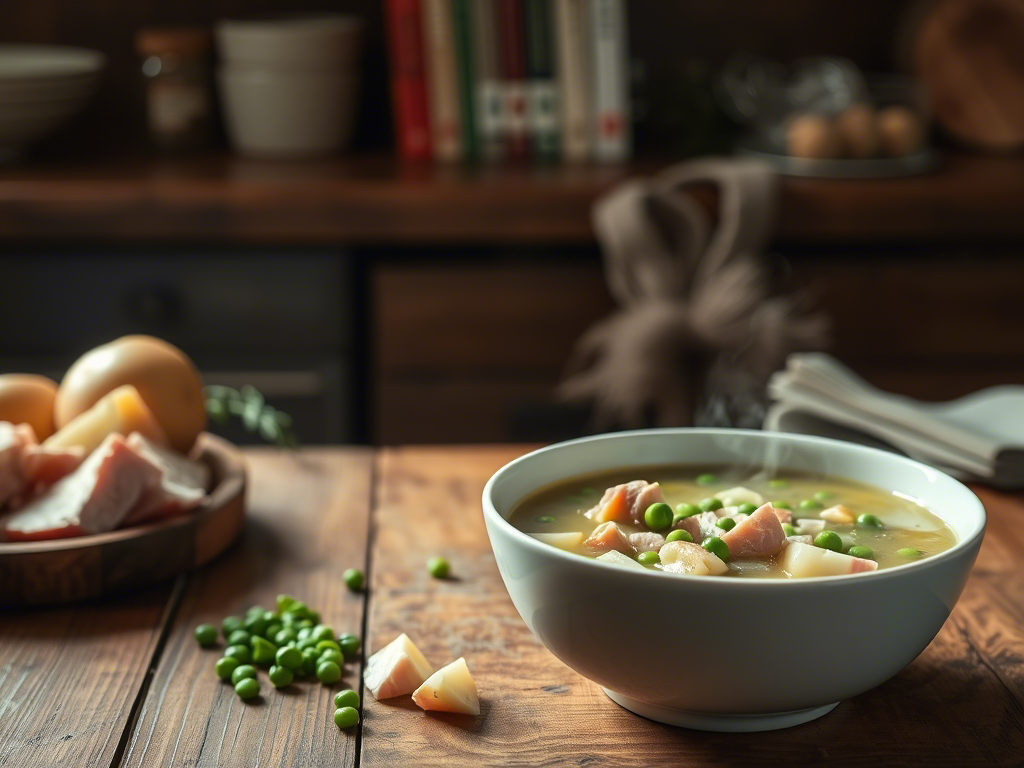Icelandic Ham and Pea Soup to Warm Up Your Day