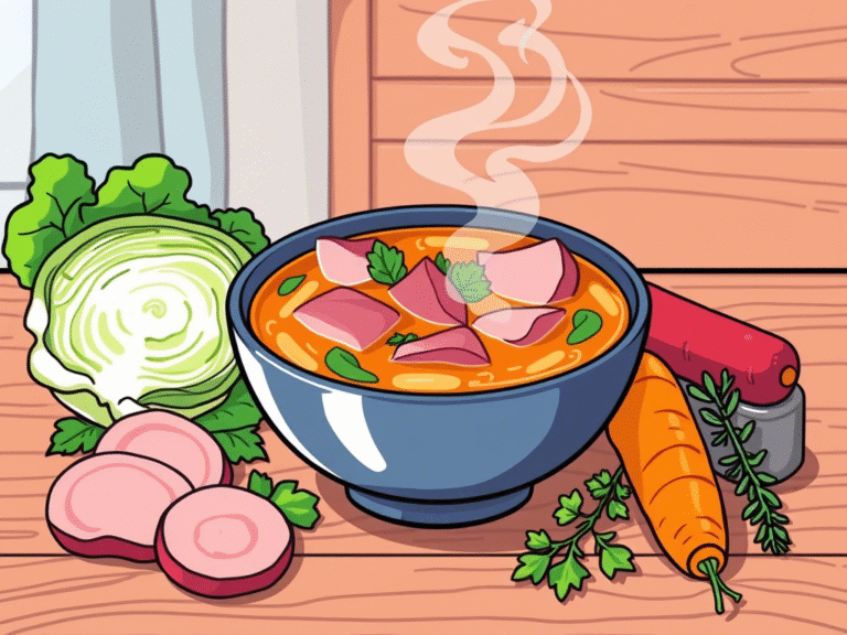 Low-Carb Ham and Cabbage Soup You’ll Love