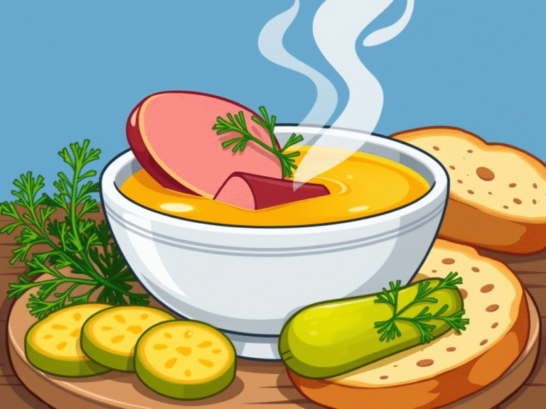 Polish Ham and Dill Pickle SoupThat Will Surprise You