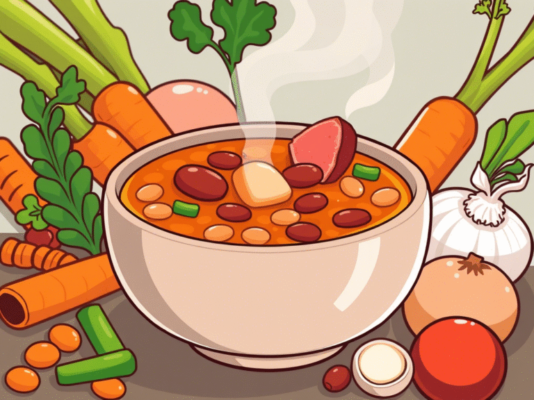 Vegan Smoky “Ham” and Bean Soup for Meatless Mondays